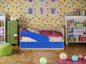 Кровать детская Бабочки 2,0 м в Шайдурово - shajdurovo.mebel-nsk.ru | фото