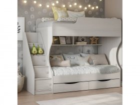 Кровать двухъярусная Каприз-22 КПР.22 в Шайдурово - shajdurovo.mebel-nsk.ru | фото