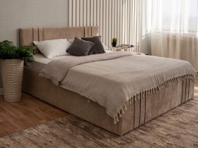 Кровать двуспальная 1,4м с подъем. мех. Леванте в Шайдурово - shajdurovo.mebel-nsk.ru | фото