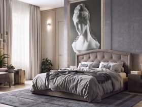 Кровать двуспальная 1,8м Верона-2 в Шайдурово - shajdurovo.mebel-nsk.ru | фото