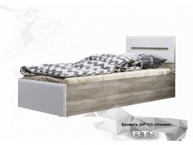 Кровать односпальная Наоми КР-12 в Шайдурово - shajdurovo.mebel-nsk.ru | фото