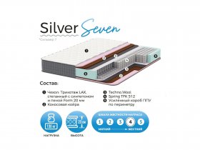 Матрас Silver Seven в Шайдурово - shajdurovo.mebel-nsk.ru | фото