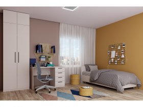 Модульная детская «Верона» (сатин) в Шайдурово - shajdurovo.mebel-nsk.ru | фото