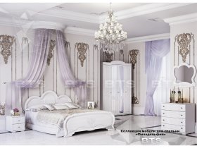 Модульная спальня «Филадельфия» в Шайдурово - shajdurovo.mebel-nsk.ru | фото