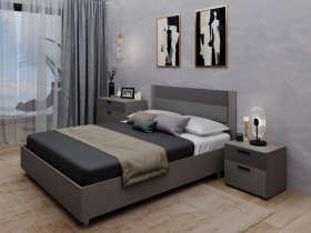 Модульная спальня Лион в Шайдурово - shajdurovo.mebel-nsk.ru | фото