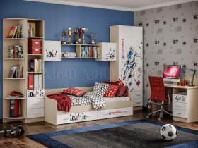 Модульная спальня Вега NEW Boy в Шайдурово - shajdurovo.mebel-nsk.ru | фото