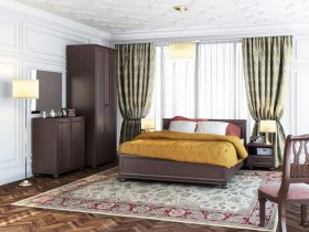 Модульная спальня Верди в Шайдурово - shajdurovo.mebel-nsk.ru | фото