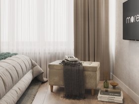 Пуф Чарли-2 (капучино) в Шайдурово - shajdurovo.mebel-nsk.ru | фото