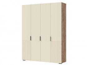 Шкаф четырехстворчатый (комби) Соната ШК-04 в Шайдурово - shajdurovo.mebel-nsk.ru | фото