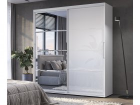 Шкаф-купе Крафт-6 2,0м (белый) в Шайдурово - shajdurovo.mebel-nsk.ru | фото