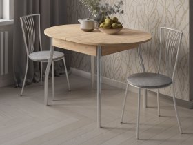 Стол обеденный Орфей-5 Ст030.3 (дуб крафт золотой) в Шайдурово - shajdurovo.mebel-nsk.ru | фото