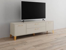 Тумба под ТВ Парус-13 (кашемир) в Шайдурово - shajdurovo.mebel-nsk.ru | фото